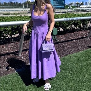 STAUD AMETHYST WELLS Dress💜